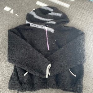 Wild Fable Fluffy Hoodie-Zip Up